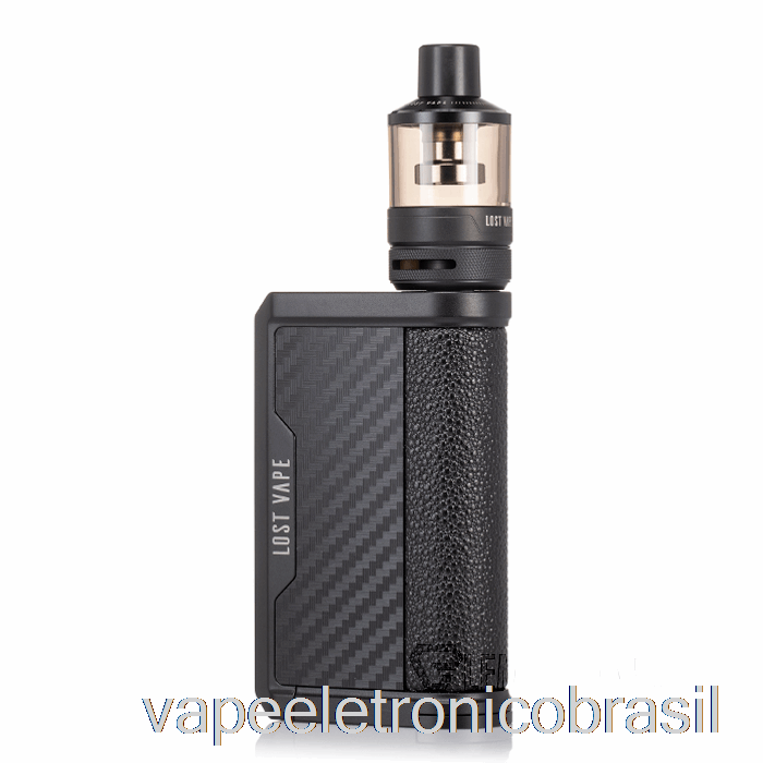 Vape Vaporesso Perdeu Vape Centaurus Q200 Starter Kit [podtank] Fibra De Carbono Preta